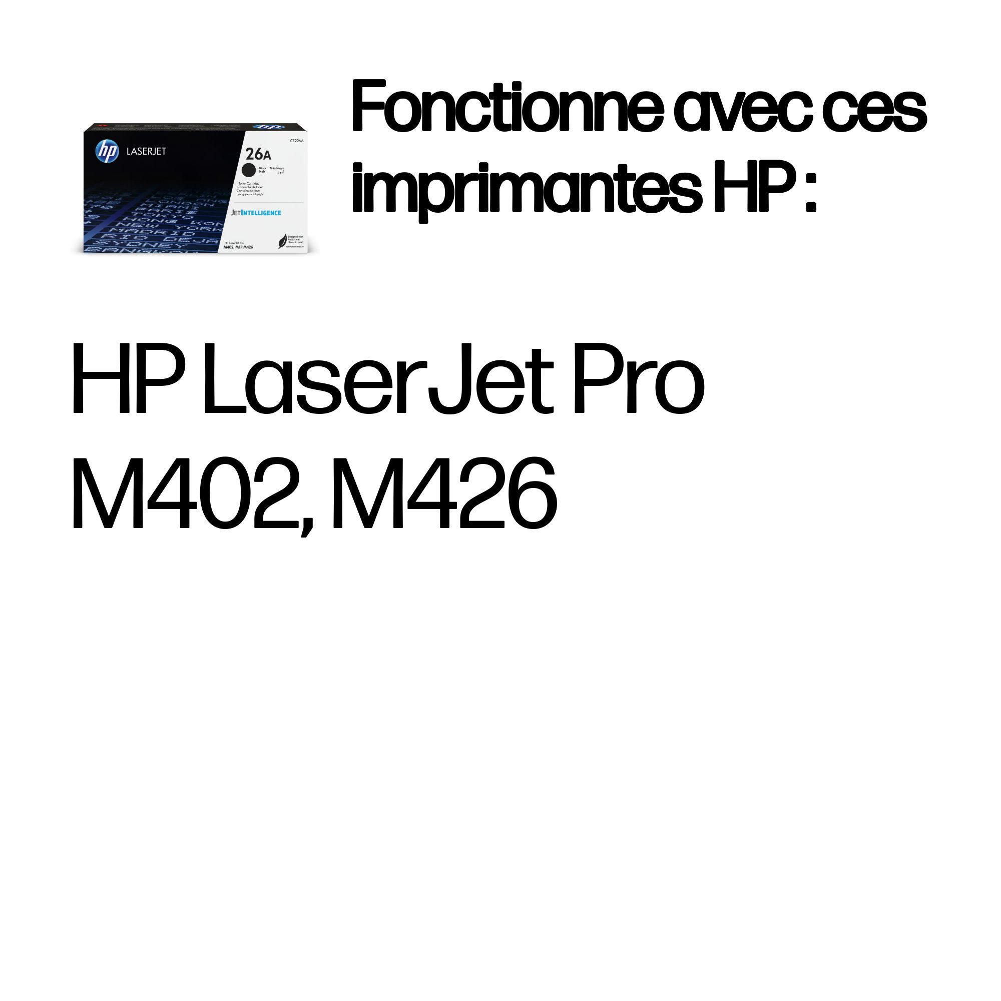 26A BLACK LJ TONER CART CF226A - Image 20