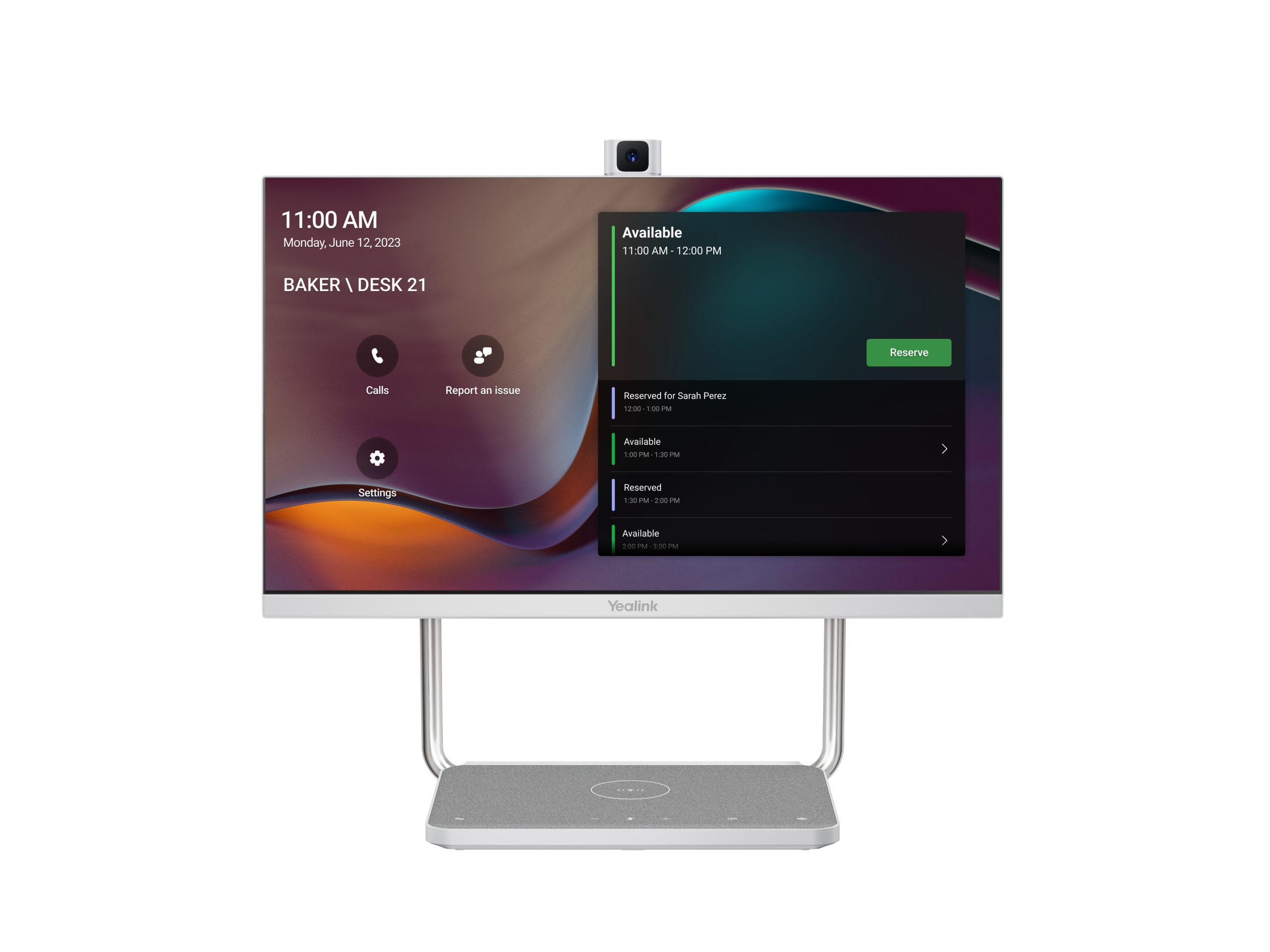 YEALINK DESKVISION A24 24" TEAMS COLLAB TOUCH DISPLAY, 4K CAMERA, MIC, SPKR, 2YR - Image 6