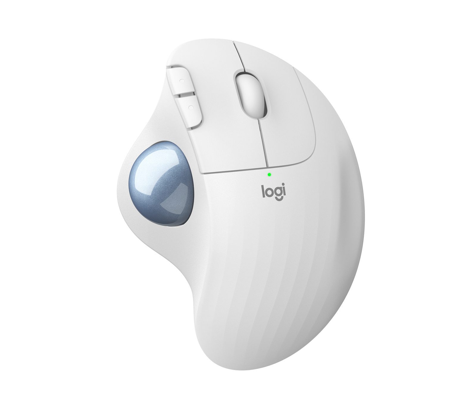 LOGITECH M575 ERGO WIRELESS TRACKBALL MOUSE,BOLT RECEIVER,BT,WHITE - 2YR WTY - Image 3