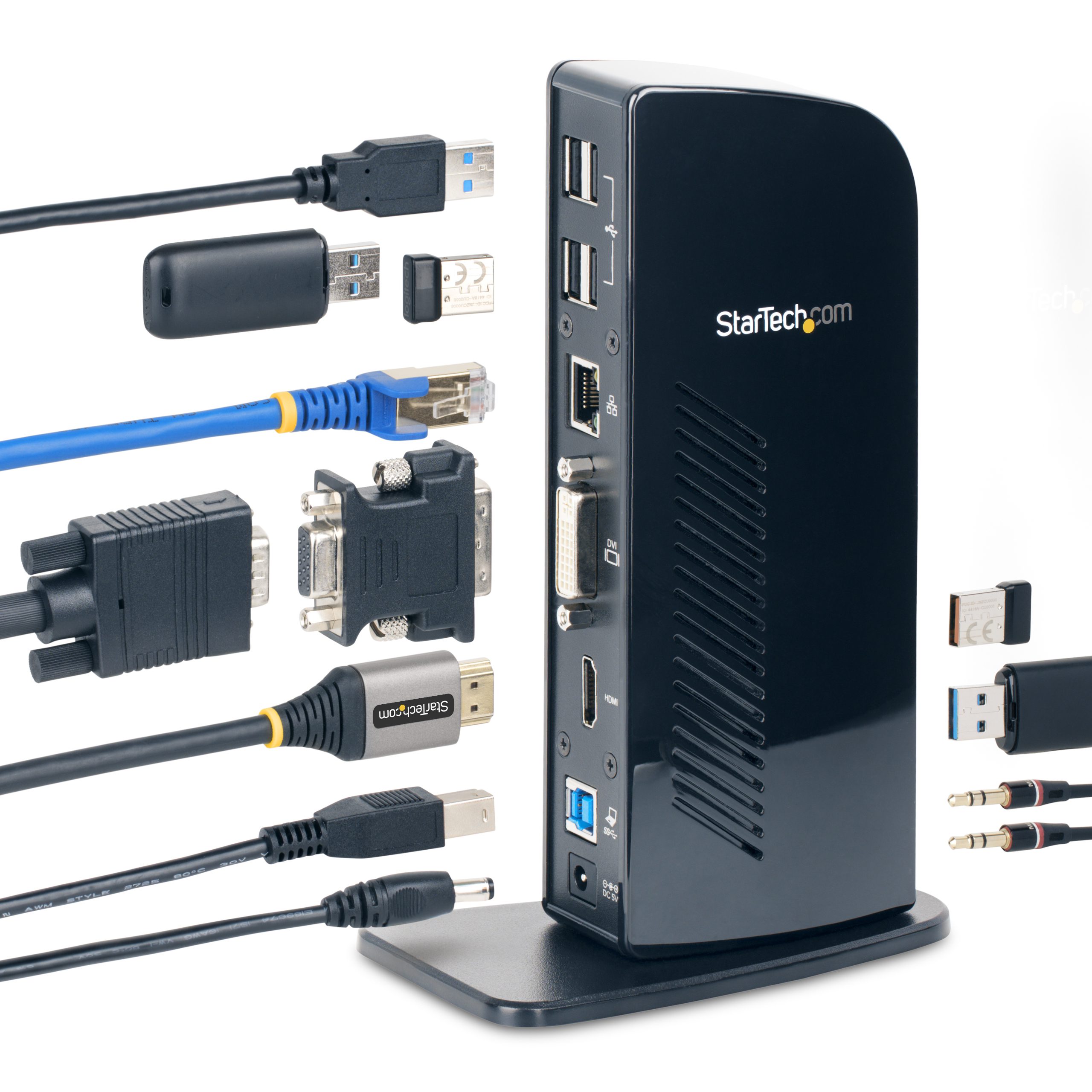 HDMI DVI USB 3.0 Laptop Docking Station - Image 7