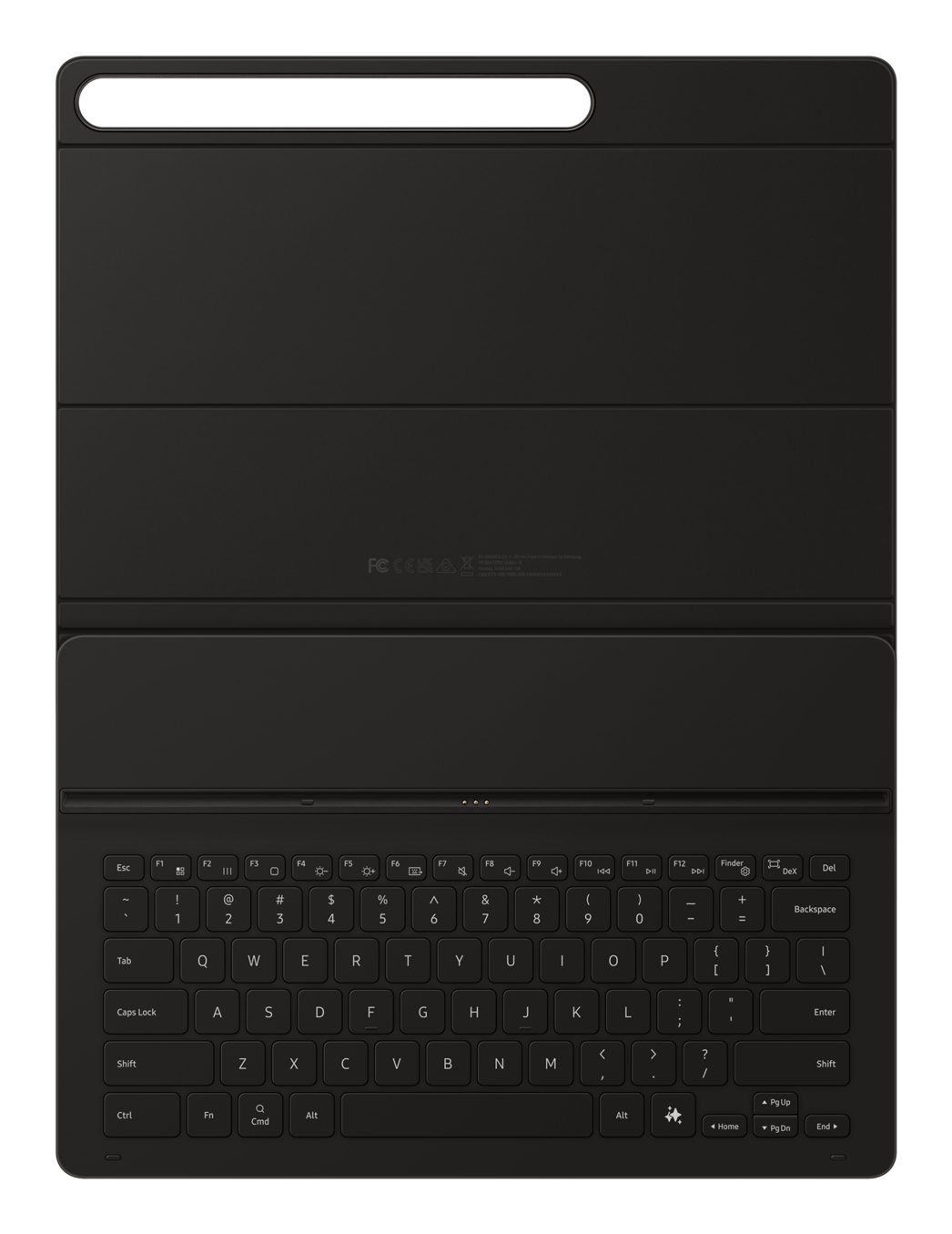 TAB S10 FE+ BOOK COVER KB SLIM BLACK - Image 5
