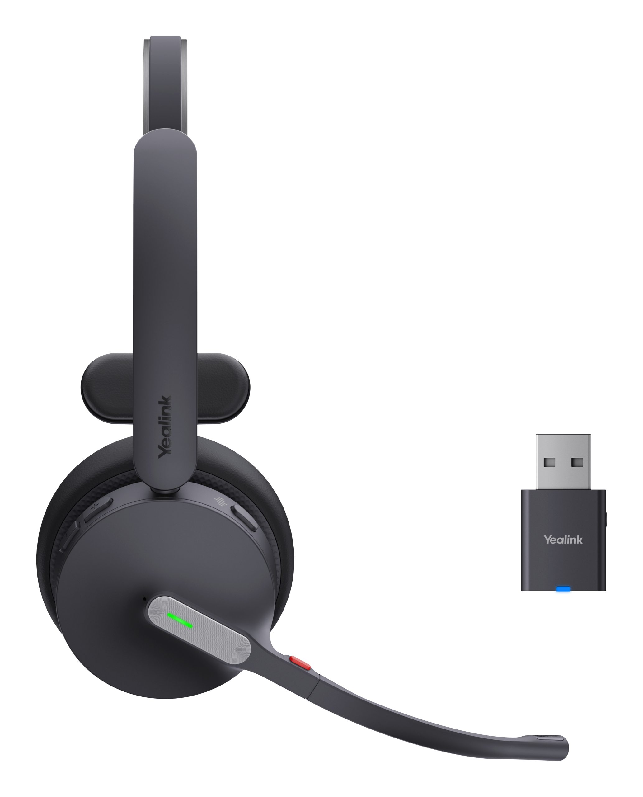 YEALINK BLUETOOTH DECT (WH64) UC MONO HYBRID HEADSET, WDD60 DECT DONGLE, NO BASE STATION - Image 2