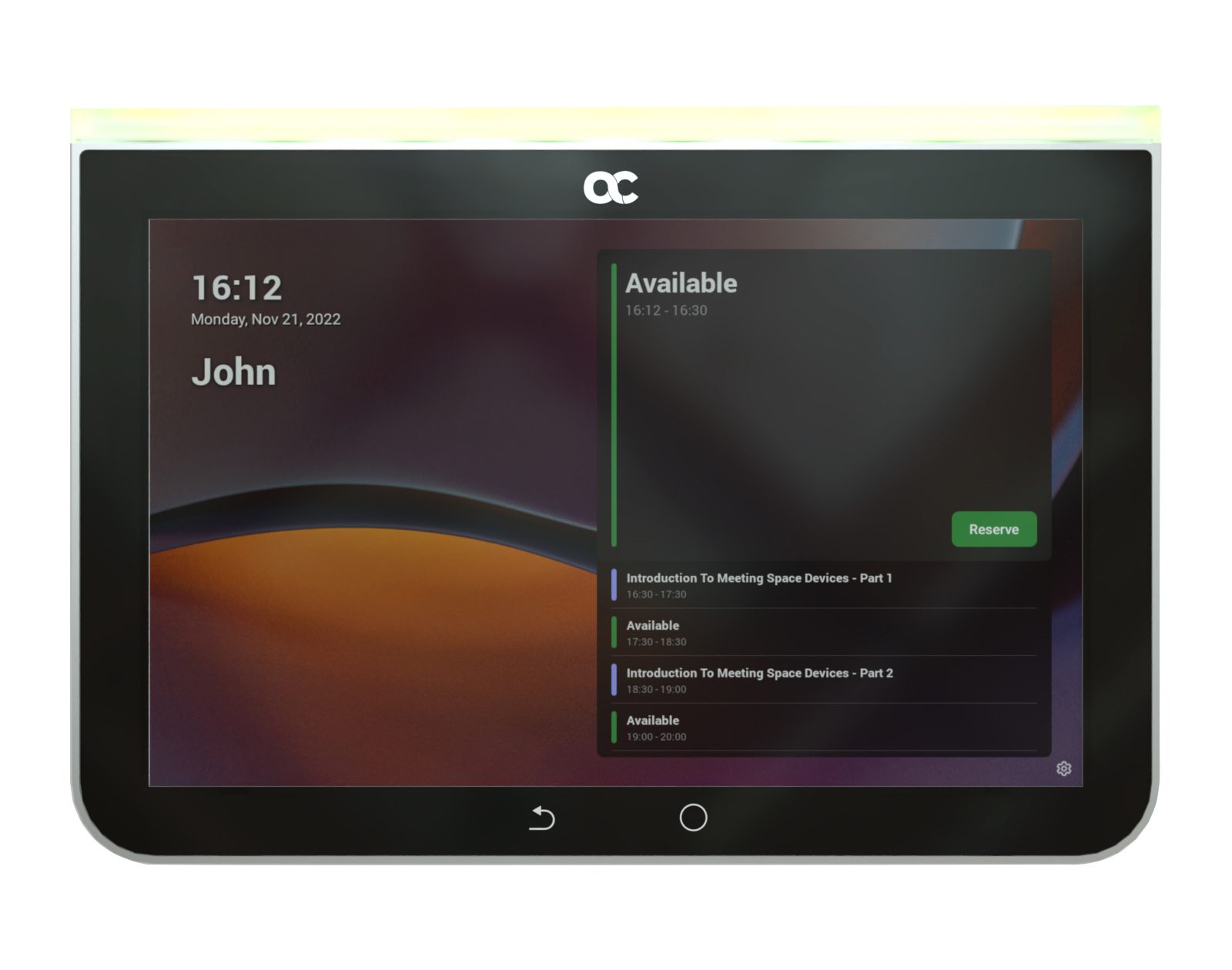 RX-PANEL TOUCH SCHEDULER FOR MICROSOFT TEAMS ROOMS - Image 2