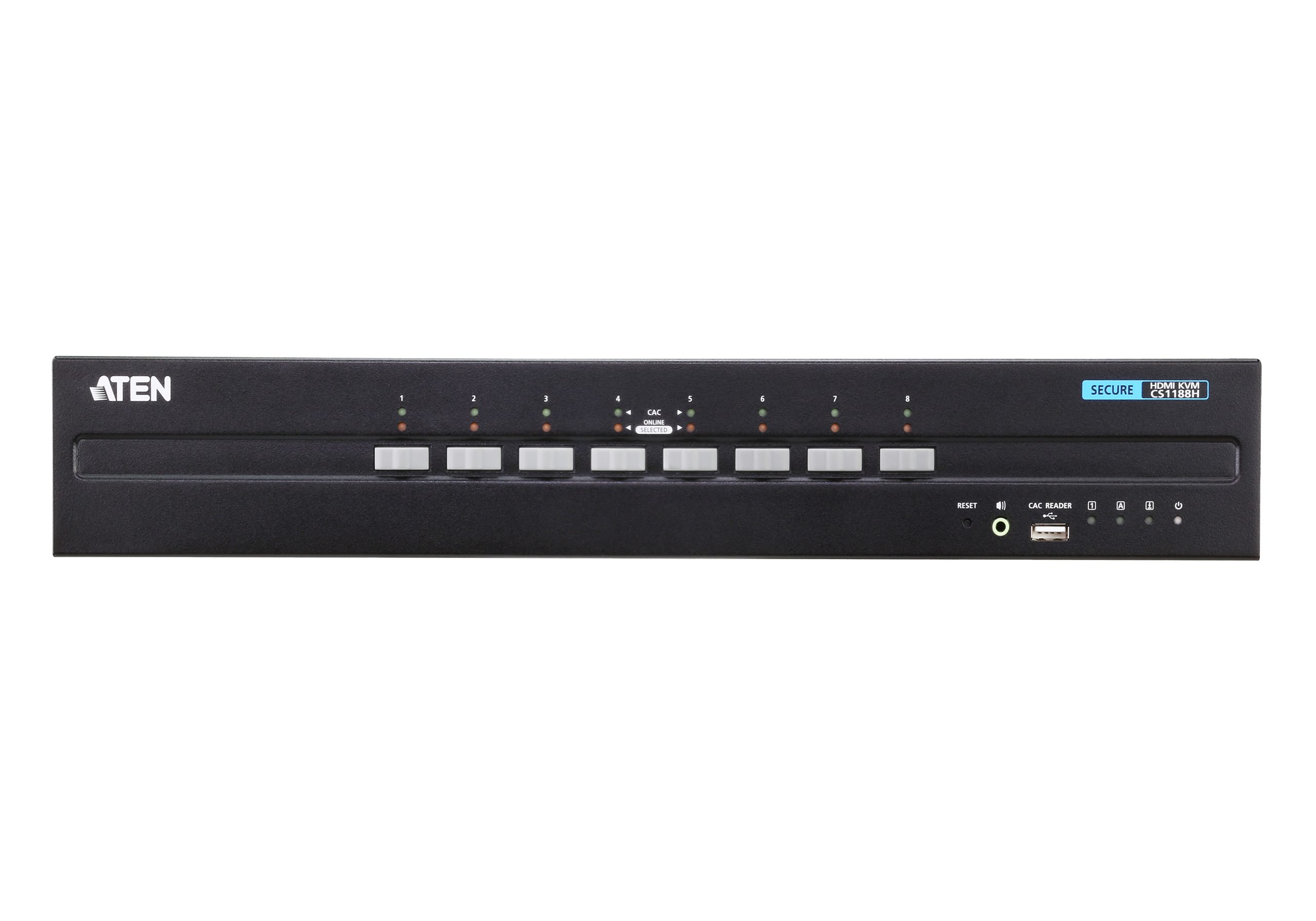 ATEN 8-PORT USB HDMI SECURE KVM SWITCH (PSS PP V3.0 COMPLIANT) 2YR - Image 3