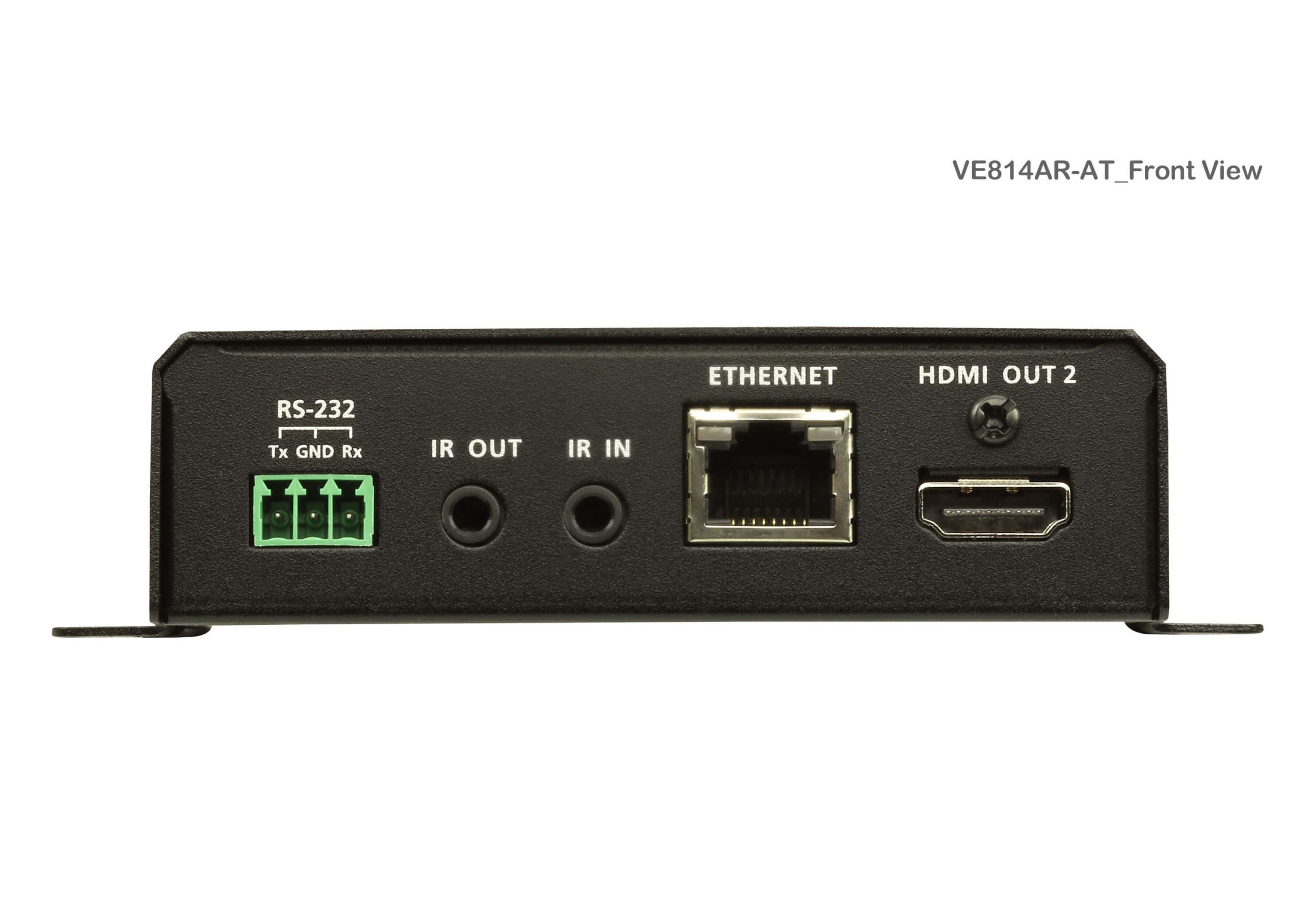 Aten HDMI HDBaseT Receiver with Dual 4K Output, one local HDMI output, supports up to 4K@70m (Cat 5e/6) and 100m (Cat 6A), extends RS232 and IR - Image 2