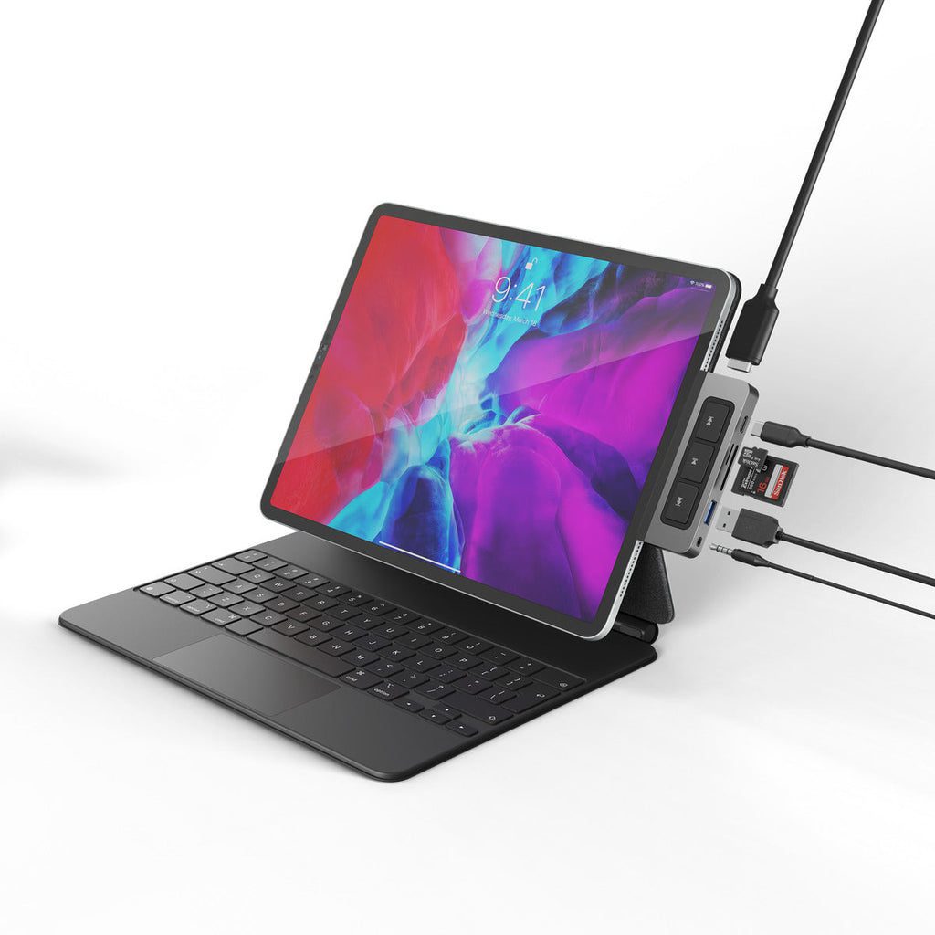 HyperDrive Media 6in1 USB-C Hub for iPad - Image 4