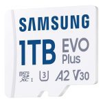 Samsung (evo Plus) 1tb Micro Sd Card With Adapter, Cl10, Up To 160r Mb/s, 10yr Wty (MB-MC1T0SA/APC)