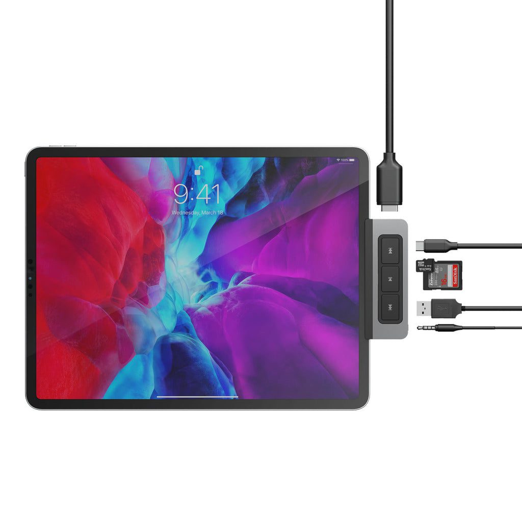 HyperDrive Media 6in1 USB-C Hub for iPad - Image 5
