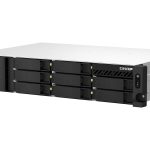 QNAP 8-bay Short-depth Rackmount Nas, Amd Ryzen V1000 Series V1500b 4c/8t 2.2ghz, 4gb Ddr4 Sodimm Ram, 3y Wty (no Rail) (TS-873AEU-4G)