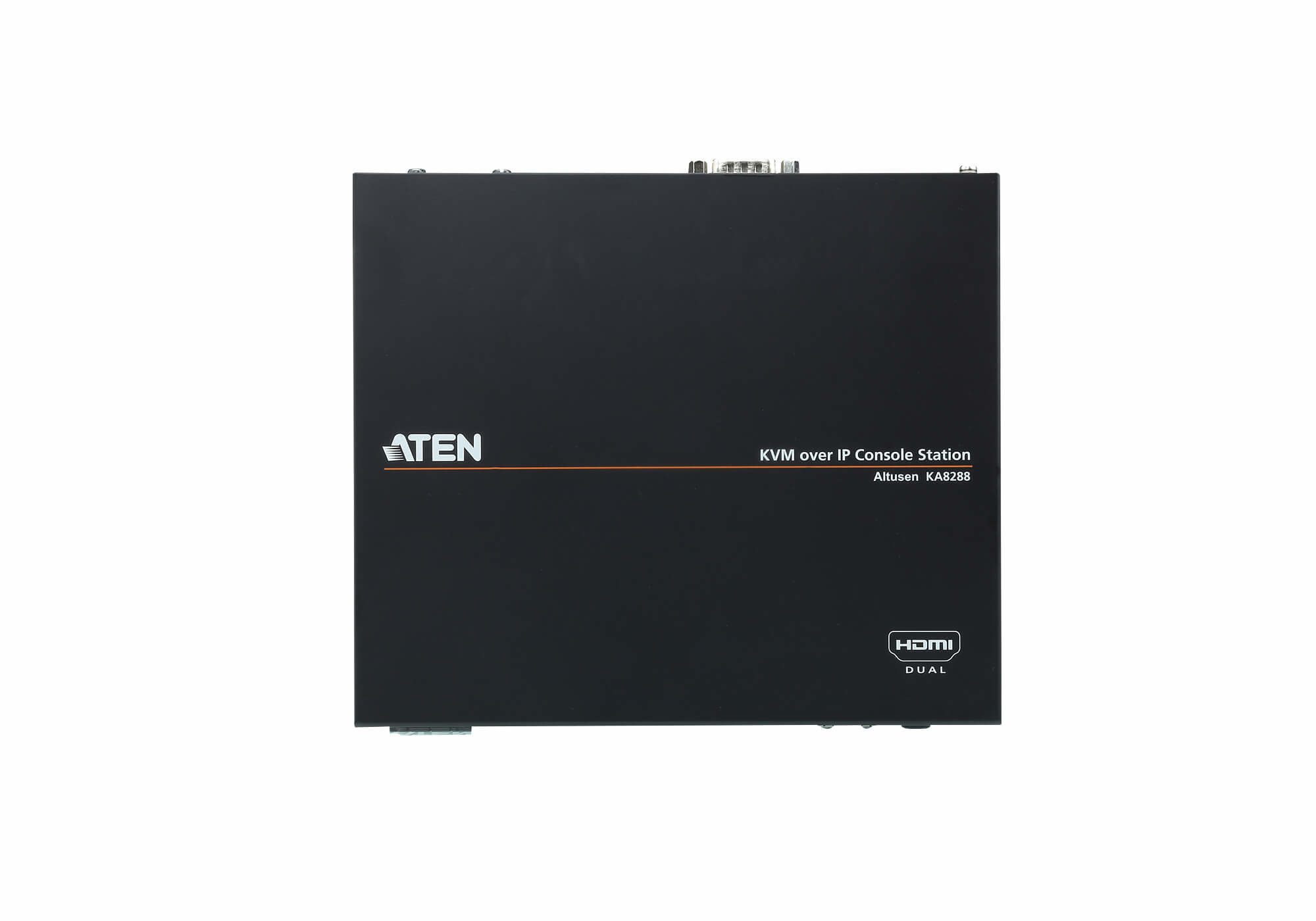 Aten Dual HDMI USB KVM Console station for selected Aten KNxxxx KVM over IP series, supports full HD with small form factor design for 0U rack space - Image 5