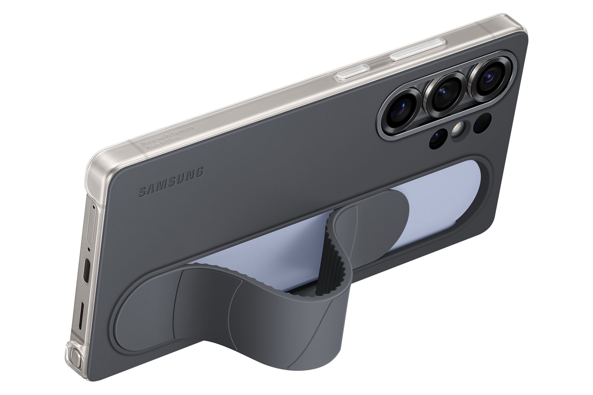 S25 ULTRA STANDING GRIP CASE BLACK - Image 5