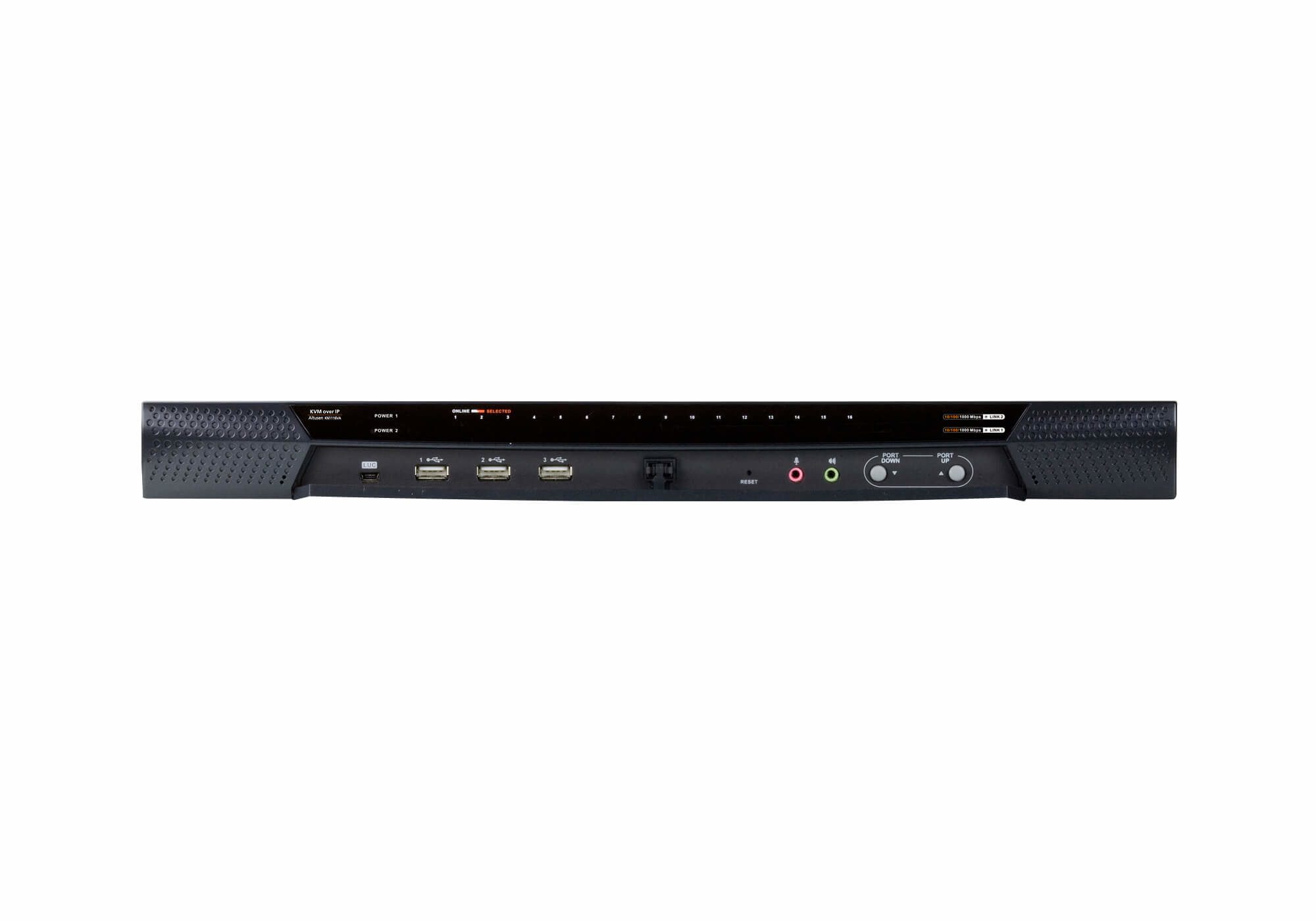 Aten 16 Port KVM Over IP, 1 local/1 remote user access. Support 1920x1200, Panel Array Mode, Mouse DynaSync, KVM Adapters not included - Image 3