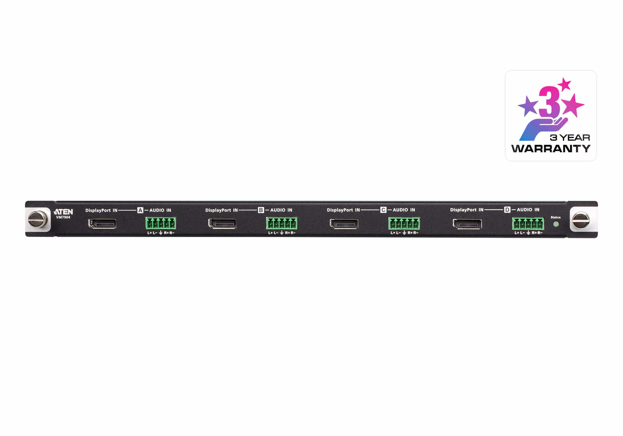 ATEN 4 PORT 4K DISPLAYPORT INPUT BOARD FOR VM1600A/VM3200 - Image 2