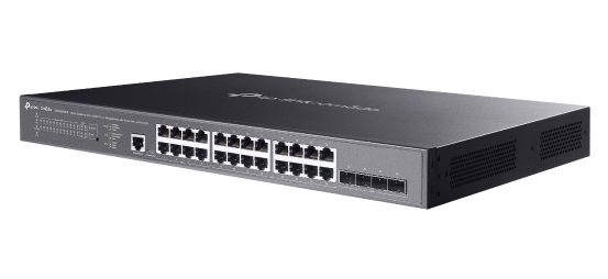 TP-Link SG3428XMPP Omada 24-Port Gigabit and 4-Port 10GE SFP+ L2+ Managed Switch with 16-Port PoE+ & 8-Port PoE++ - Image 2