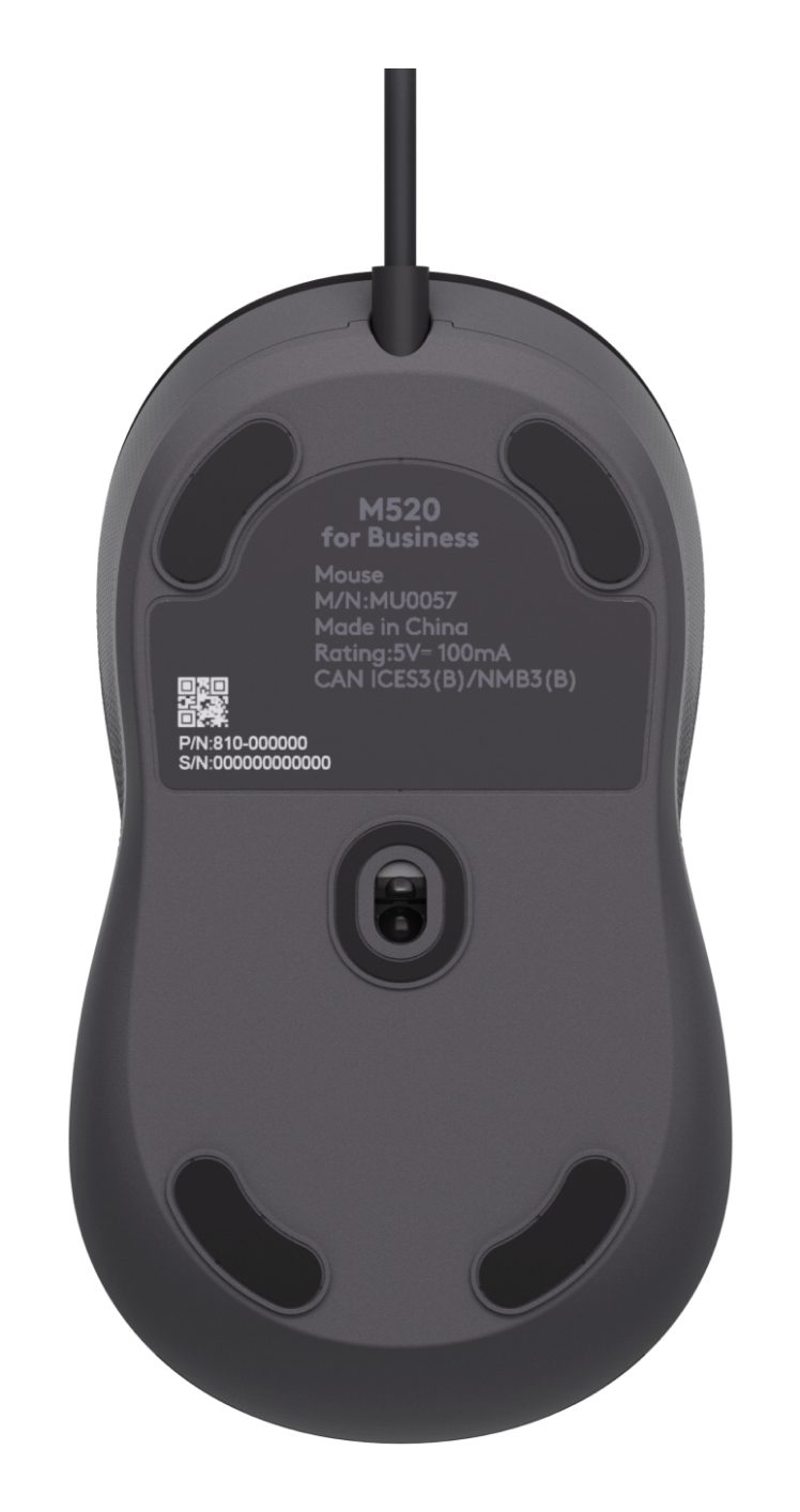 M520 WIRED MOUSE FOR BUSINESS - GRAPHITE - Image 4