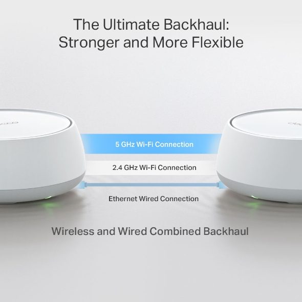 TP-Link Deco BE22(1-pack) BE3600 Whole Home Mesh Wi-Fi 7 System, 688 Mbps at 2.4 GHz + 2882 Mbps at 5 GHz - Image 5