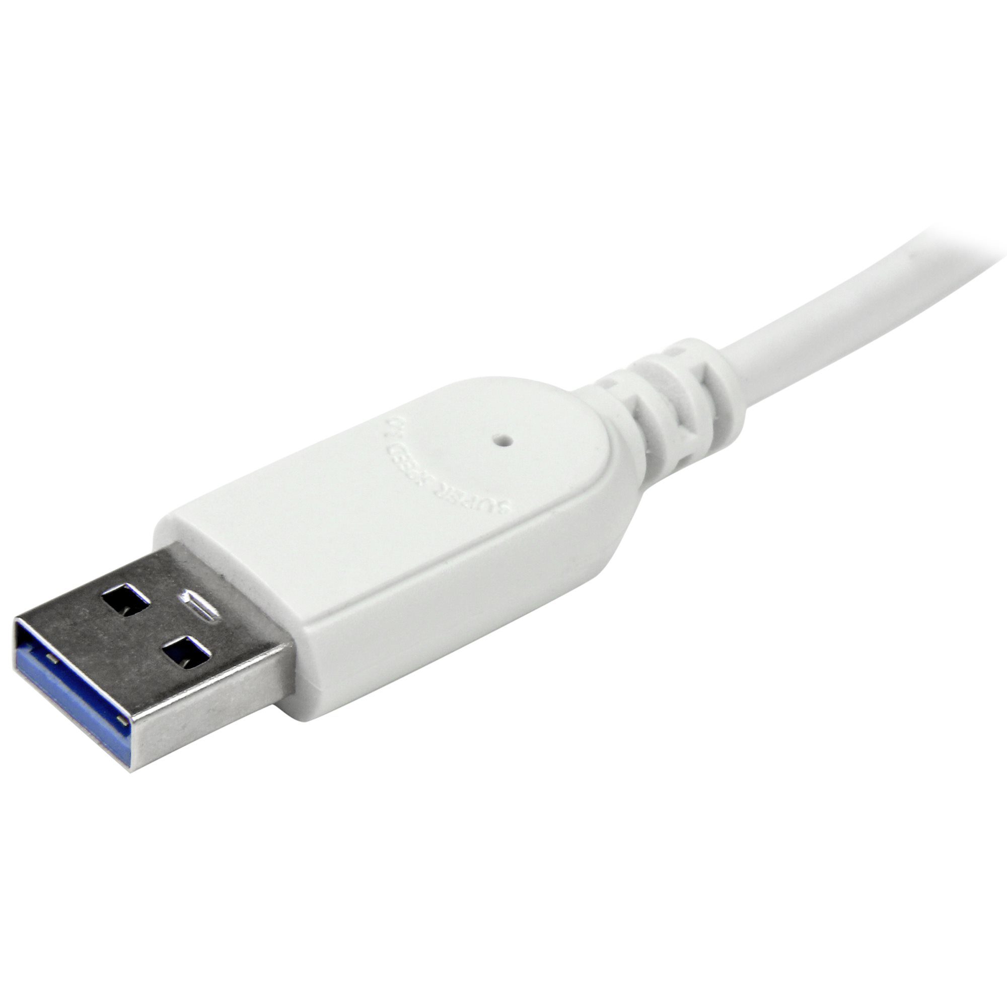 4 Port Portable USB 3.0 Hub - Aluminum - Image 4