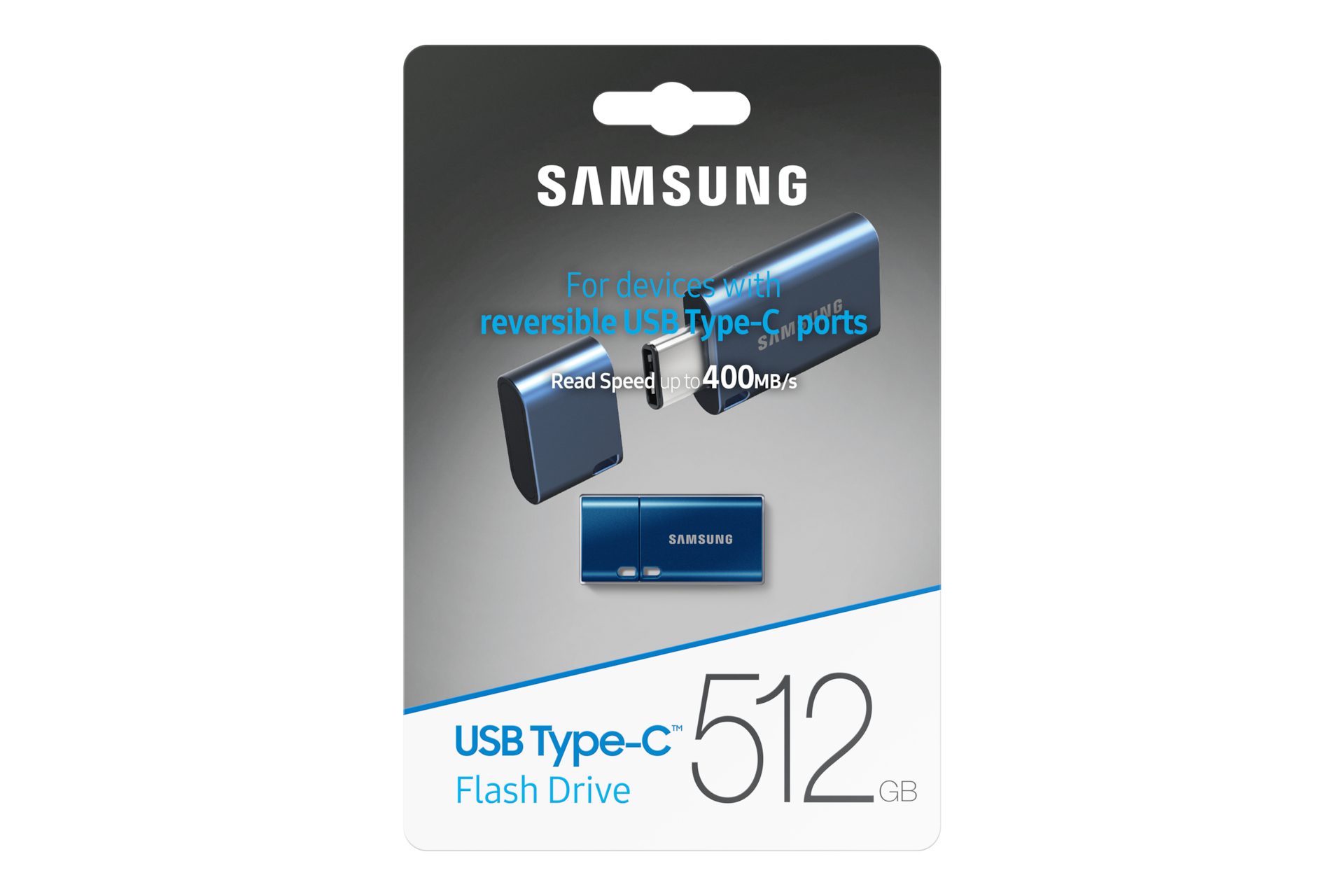SAMSUNG 512GB USB-C FLASH DRIVE, UP TO 400MB/s R/W, BLUE, 5YR WTY - Image 7