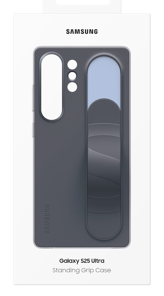 S25 ULTRA STANDING GRIP CASE BLACK - Image 6