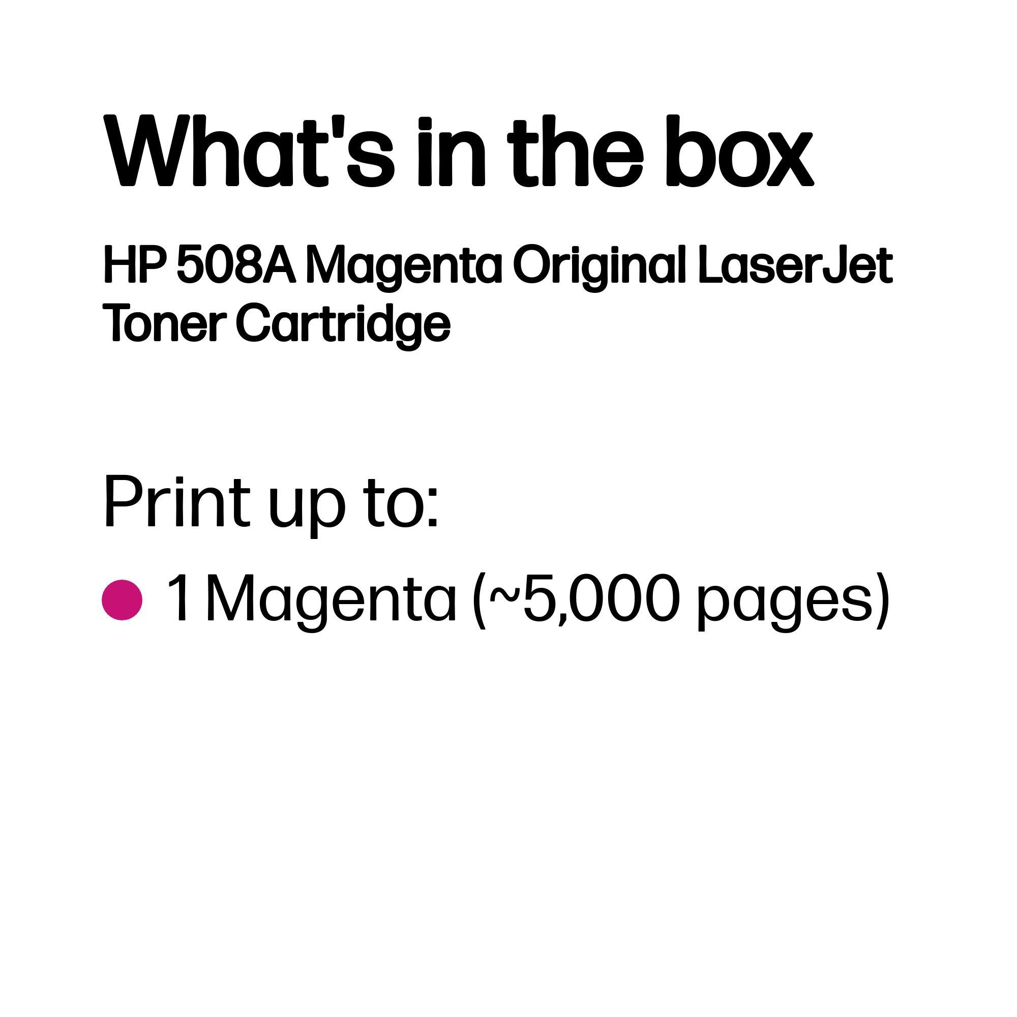 508A MAGENTA LJ TONER CART-CF363A. - Image 43