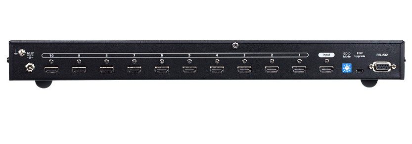 Aten VS0110HA 10-Port 4K HDMI Splitter, HDCP 1.4 compliant, Built-in bi-directional RS-232, Supports Dolby True HD & DTS HD Master Audio, EDID Expert™ - Image 2
