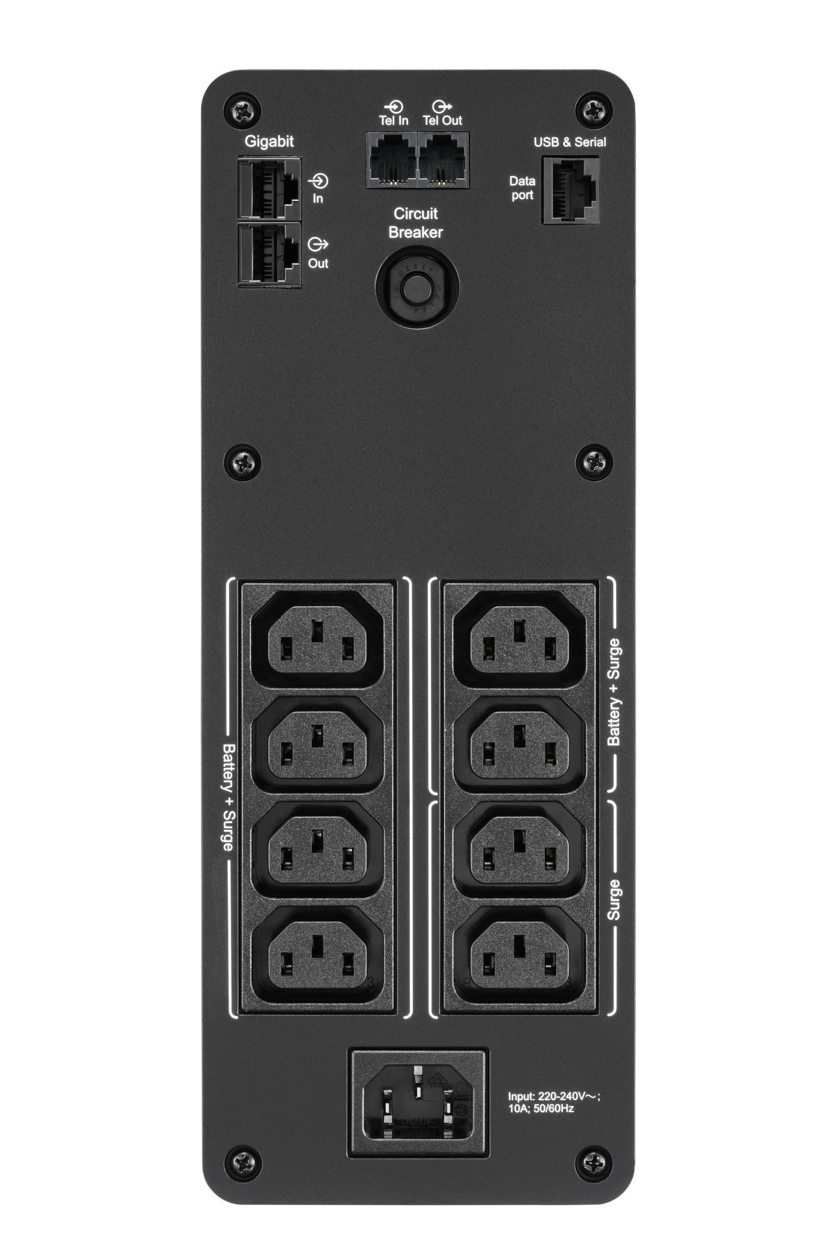 Back UPS Pro BR 1600VA. Sinewave.8 Outle - Image 7