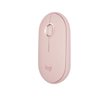 LOGITECH M350 PEBBLE WIRELESS MOUSE,2.4GHZ NANO RECEIVER,BT,ROSE,1YR WTY - Image 6
