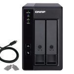 QNAP 2-bay Das Expansion Unit (no Disk), Sata Usb-c(1), Twr, 2 Yrs Wty (TR-002)