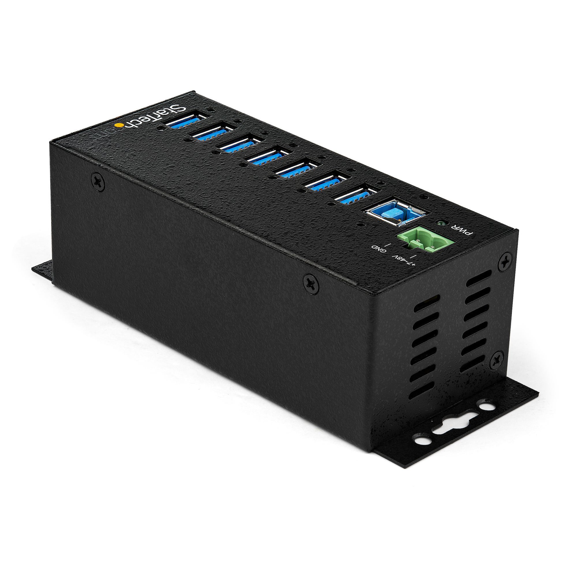 USB 3.0 Hub - 7pt Indst. w/ Pwr Adtpr - Image 3