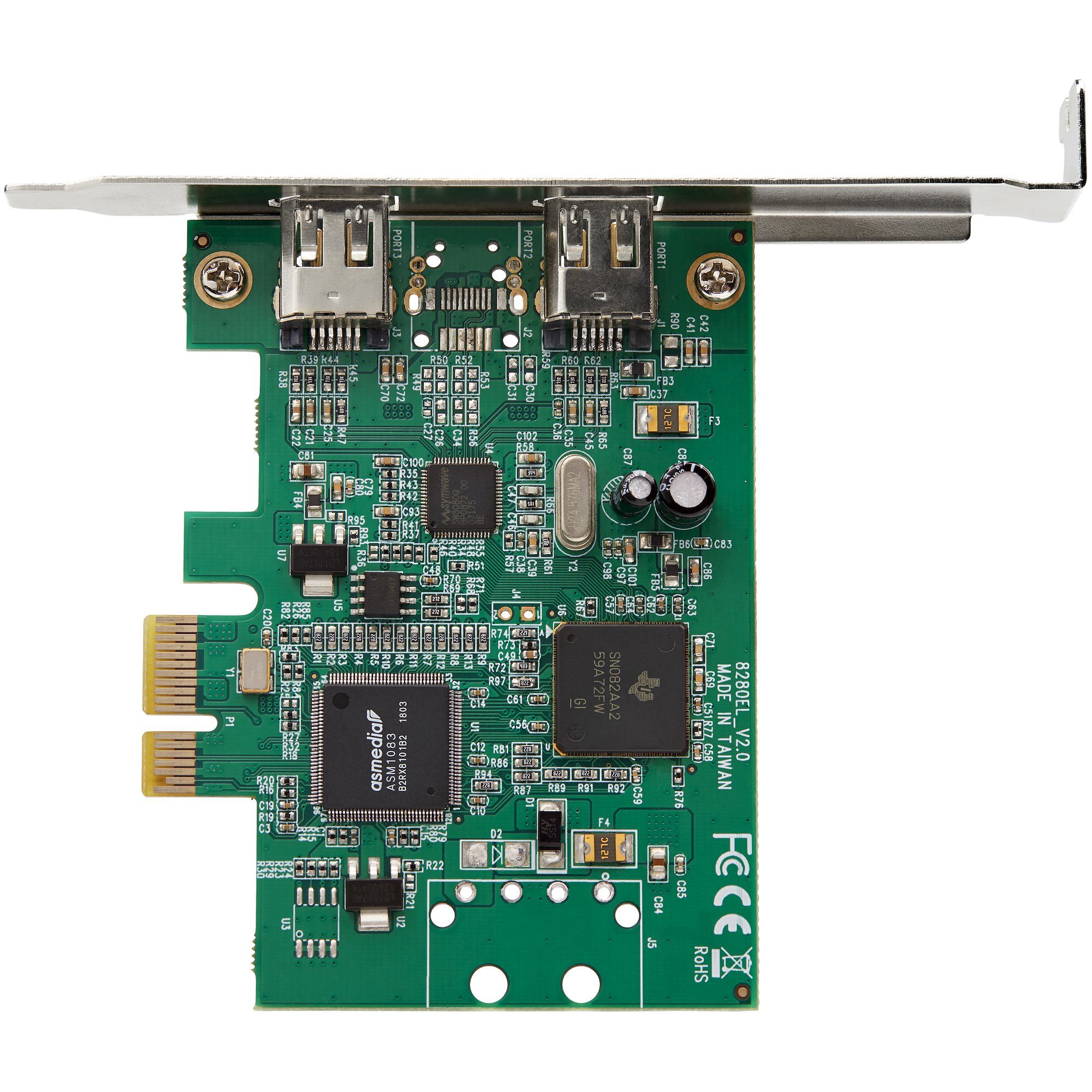 STARTECH 2 PORT PCIe FIREWIRE CARD, PCIE 1394A, LOW PROFILE, LTW - Image 5