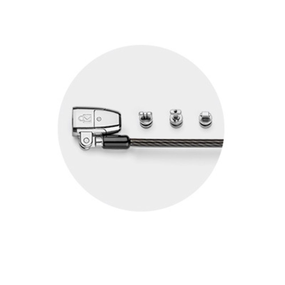KENSINGTON CLICKSAFE 2.0 KEYED NOTEBOOK LOCK, UNIVERSAL LOCKSLOTS - TBAR/N17/NANOSAVER - Image 3