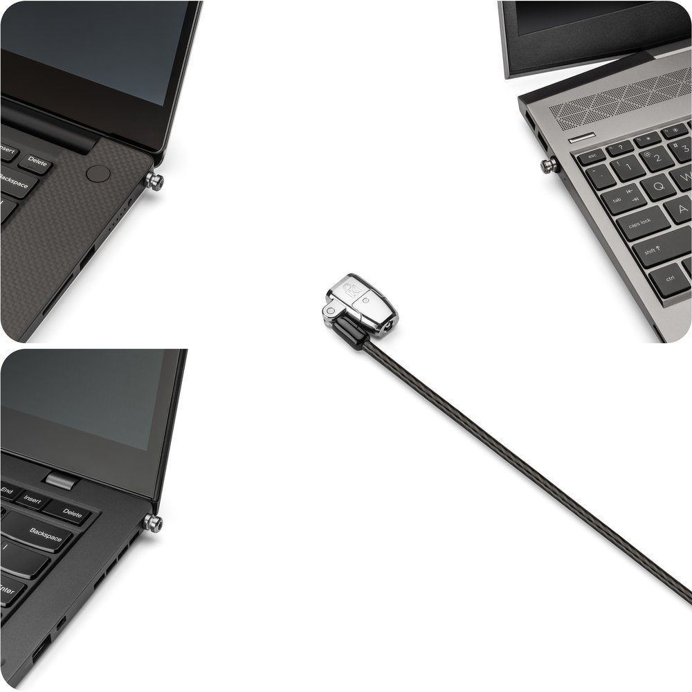 KENSINGTON CLICKSAFE 2.0 KEYED NOTEBOOK LOCK, UNIVERSAL LOCKSLOTS - TBAR/N17/NANOSAVER - Image 9