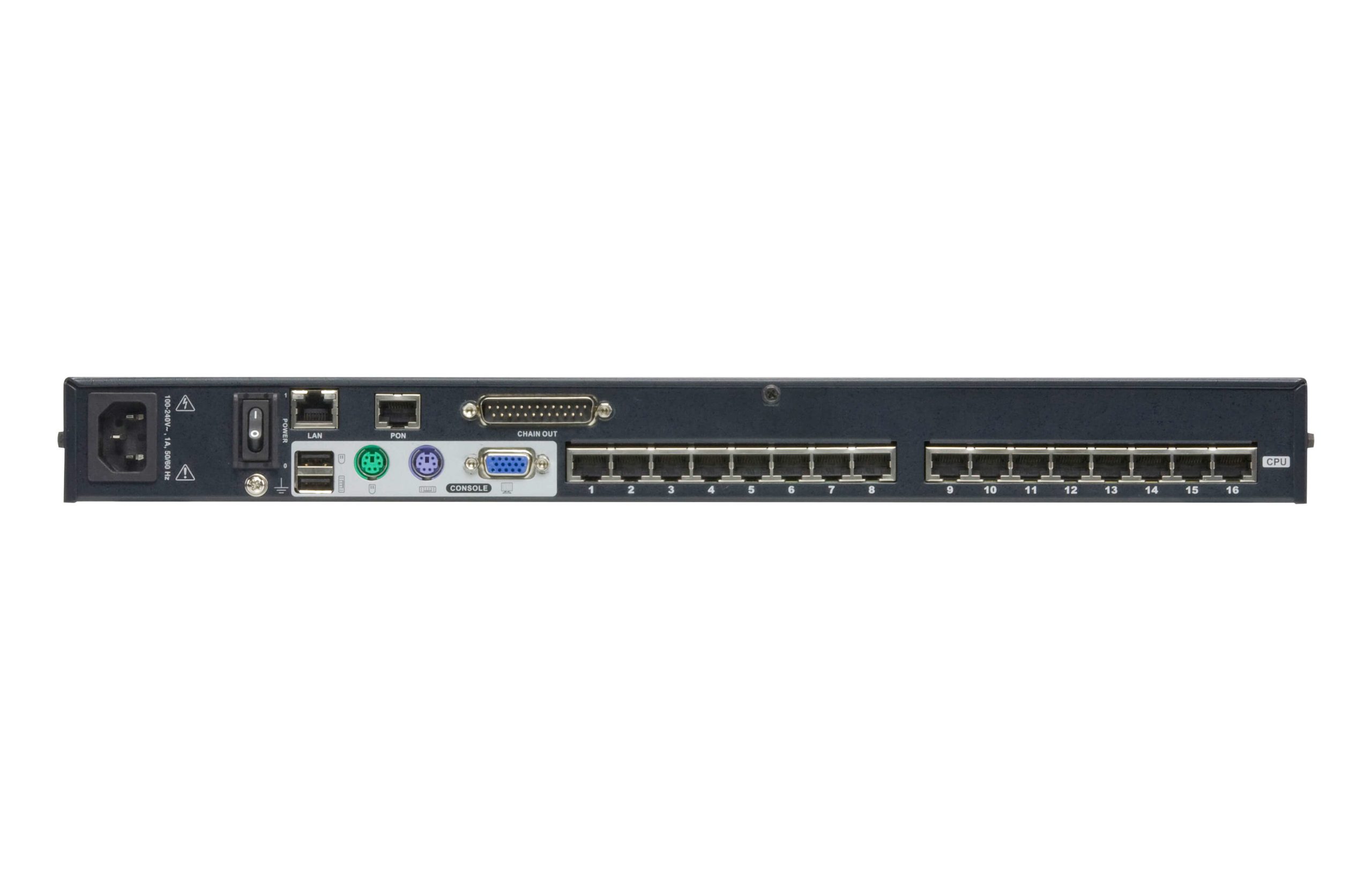 Aten 16-Port Cat 5 KVM over IP Switch with Daisy-Chain Port - Image 2