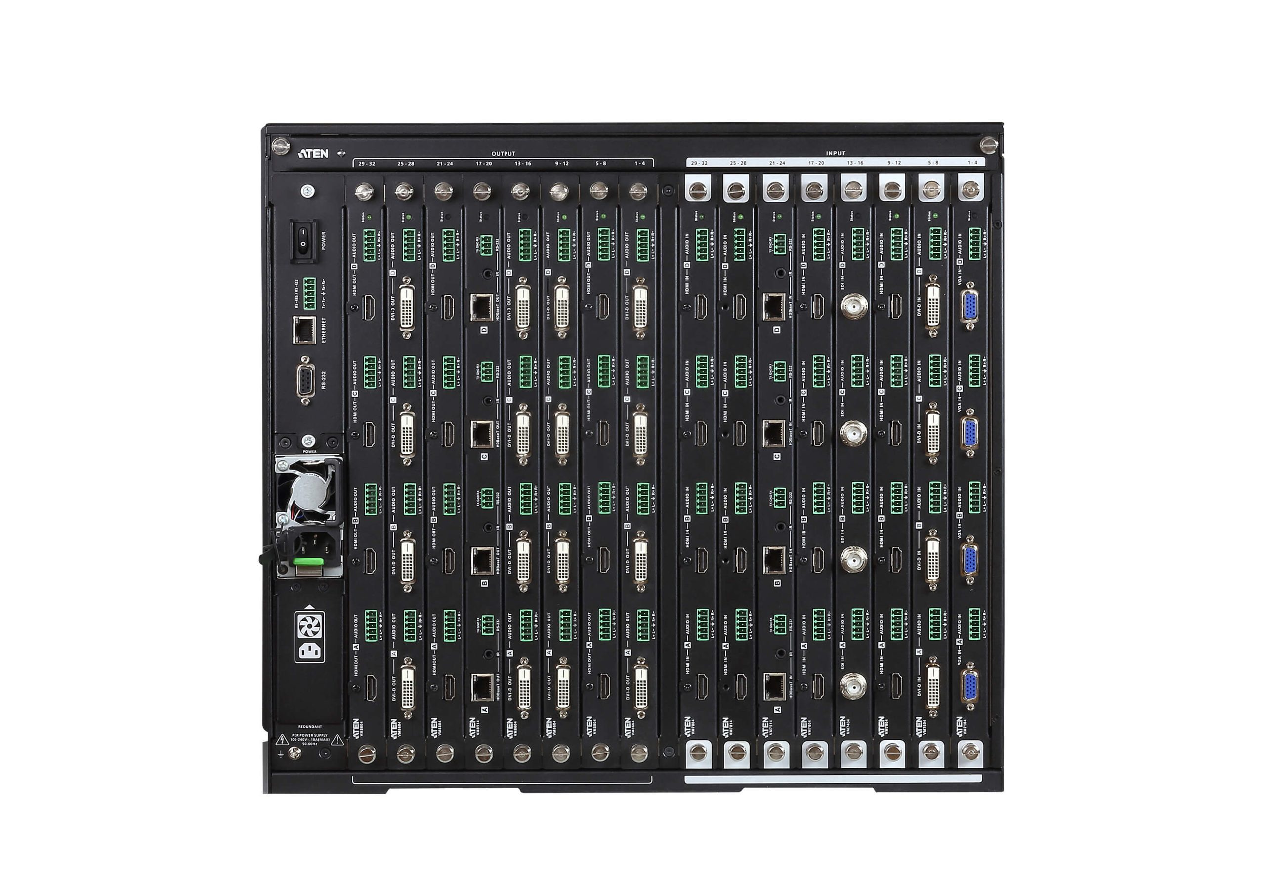ATEN 32X32 TRUE 4K MODULAR DIGITAL MATRIX WITH SCALER - Image 2