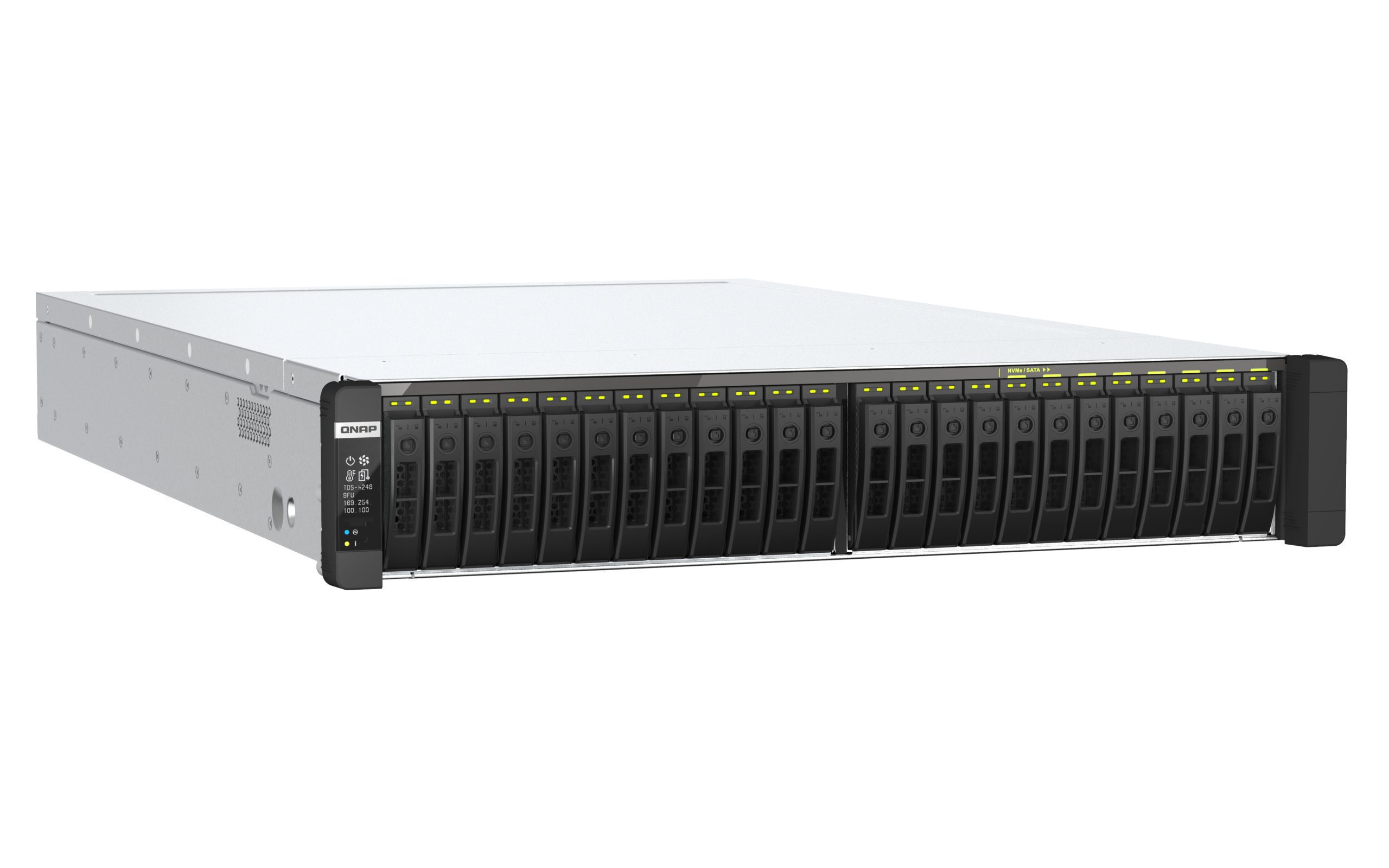 QNAP TDS-h2489FU-4314-128G,24-Bay all-flash U.2 NVMe PCIe Gen4 dual-processor NAS, 2 x Intel Xeon Silver 4314 processor, 128GB RDIMM ECC DDR4 RAM, 5 Yrs WTY - Image 4