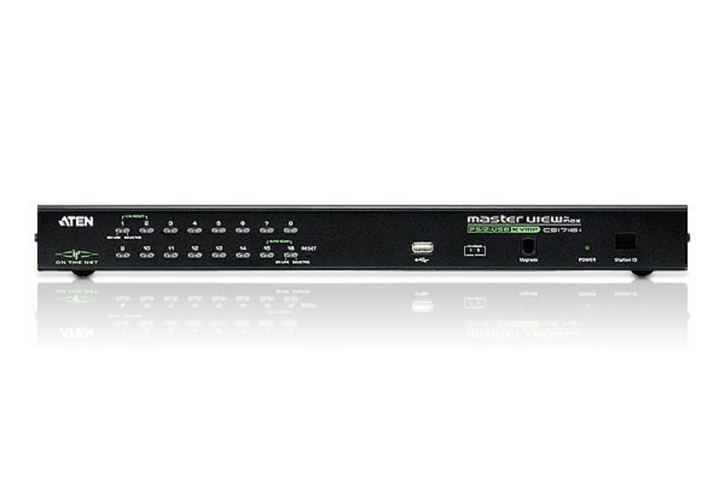 Aten 16 Port PS/2-USB 2.0 KVMP Switch over IP, 1 VGA USB KVM Cable, 1 VGA PS/2 KVM Cable included - Image 2