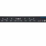 Aten 8 Port Usb Dvi Dual Link Kvm Switch, Video Dynasync, 2.1 Audio, Multi-display Support By Stacking Up To Four Cs1788 Units, Mouse And Keyboard Emu (CS1788-AT-U)