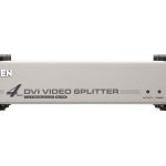 Aten Video Splitter 4 Port Dvi Video Splitter W/ Audio, 1920×1200@60hz, Cascadable To 3 Levels (up To 64 Outputs) (VS164-AT-U)