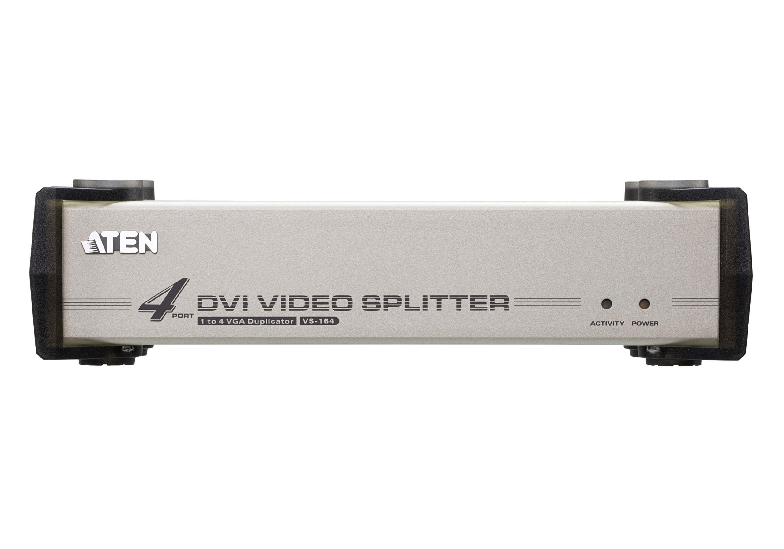 Aten Video Splitter 4 Port DVI Video Splitter w/ Audio, 1920x1200@60Hz, Cascadable to 3 Levels (Up to 64 Outputs) - Image 2