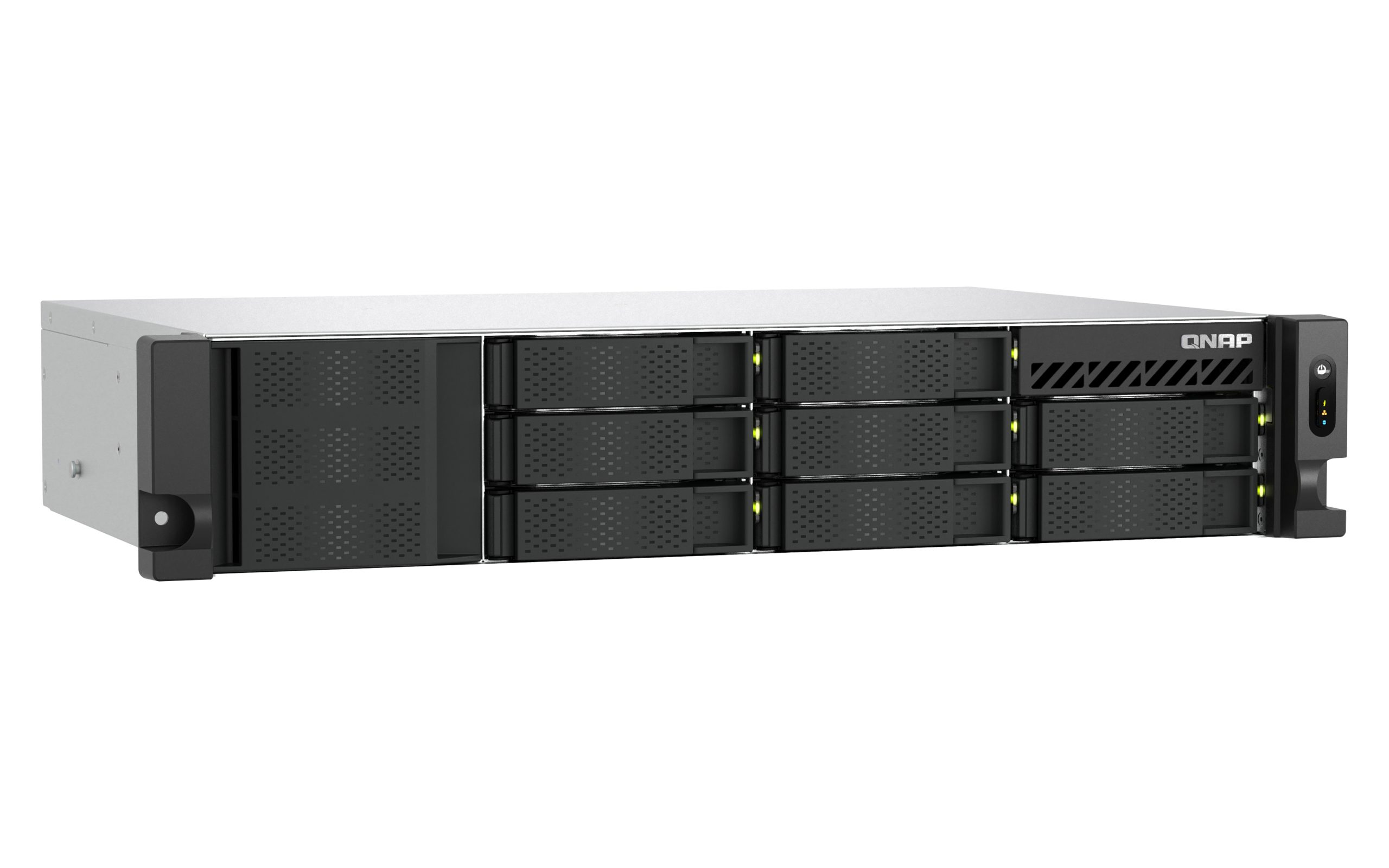 QNAP TS-855eU-RP-8G, 2U short-depth rackmount NAS with 8-core computing power, Intel Atom C5125 8-core processor, 2.8GHz, 8 GB SODIMM DDR4 (1x 8 GB), 3 Yrs WTY - Image 4
