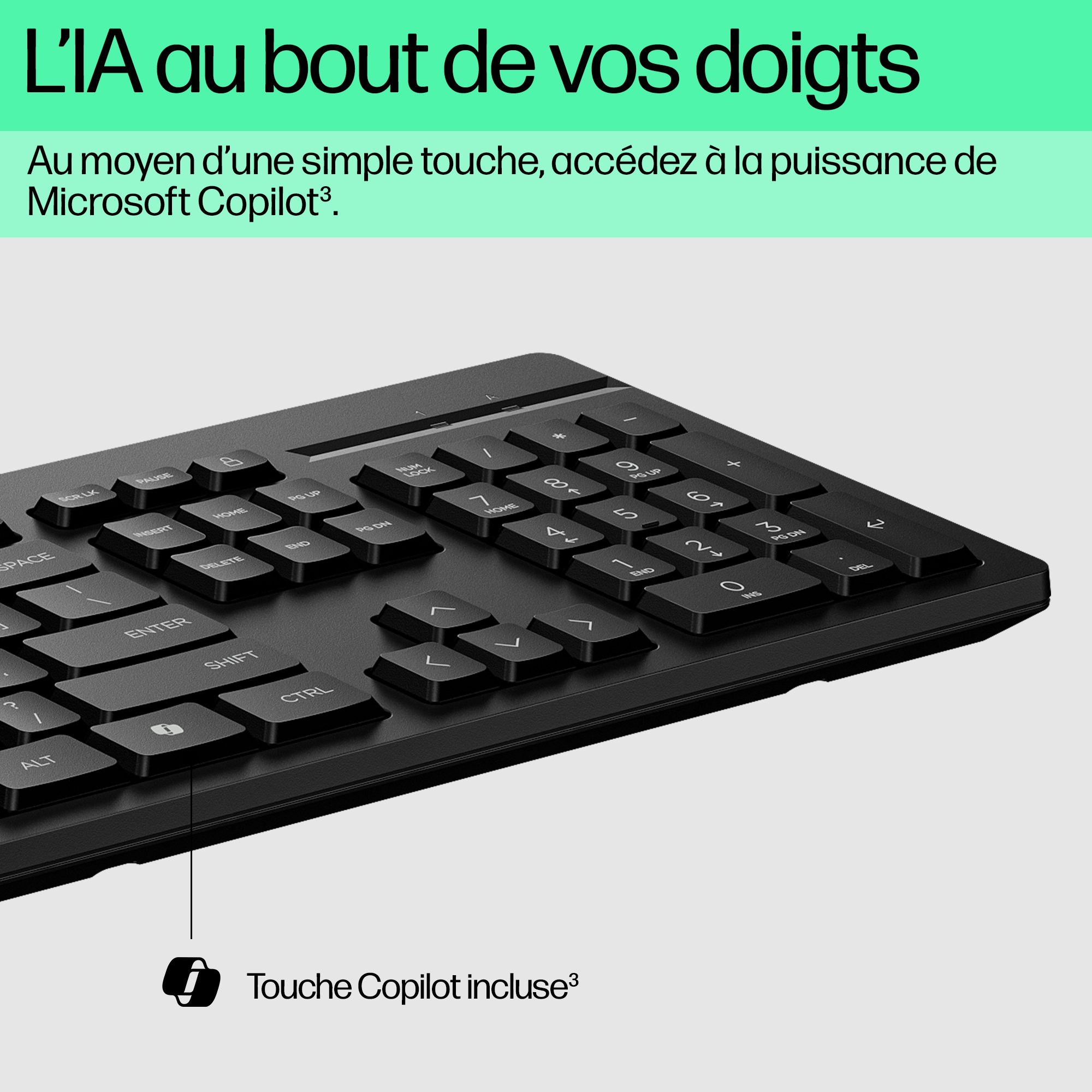 HP 125 Wired Keyboard - Compatible with Windows 10, Desktop PC, Laptop, Notebook USB Plug and Play Connectivity, Easy Cleaning 1YR WTY - Image 17