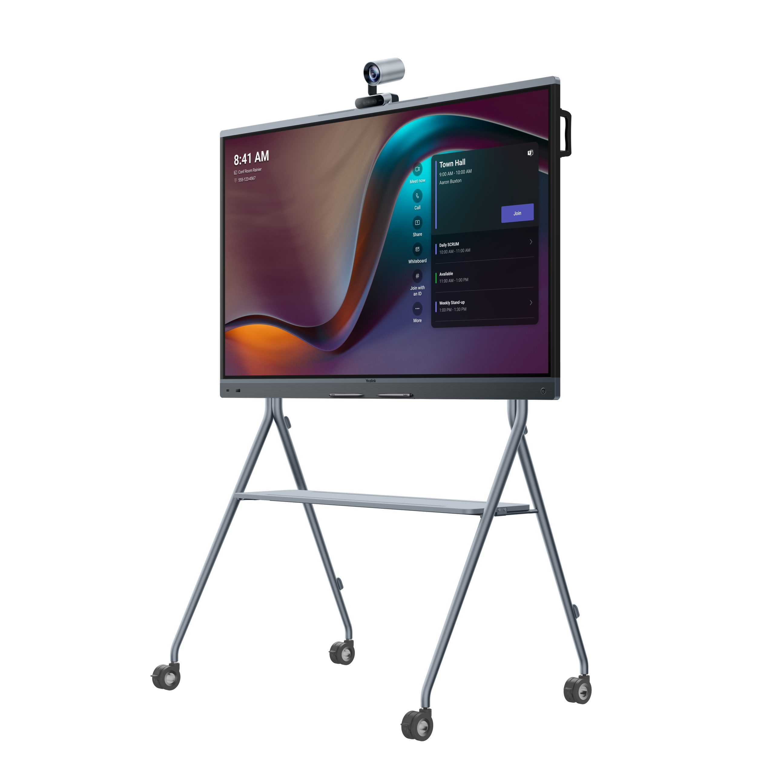 YEALINK (MB65PRO-A02) 65" PRO INTERACTIVE 4K BOARD, 3*50MP CAM, WALL MOUNT NOT INCLUDED - Image 3