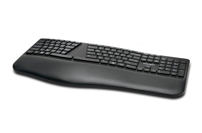 PRO FIT ERGONOMIC WLESS KEYBOARD - BLACK - Image 6