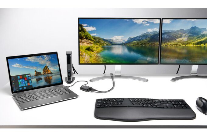 PRO FIT ERGONOMIC WLESS KEYBOARD - BLACK - Image 8