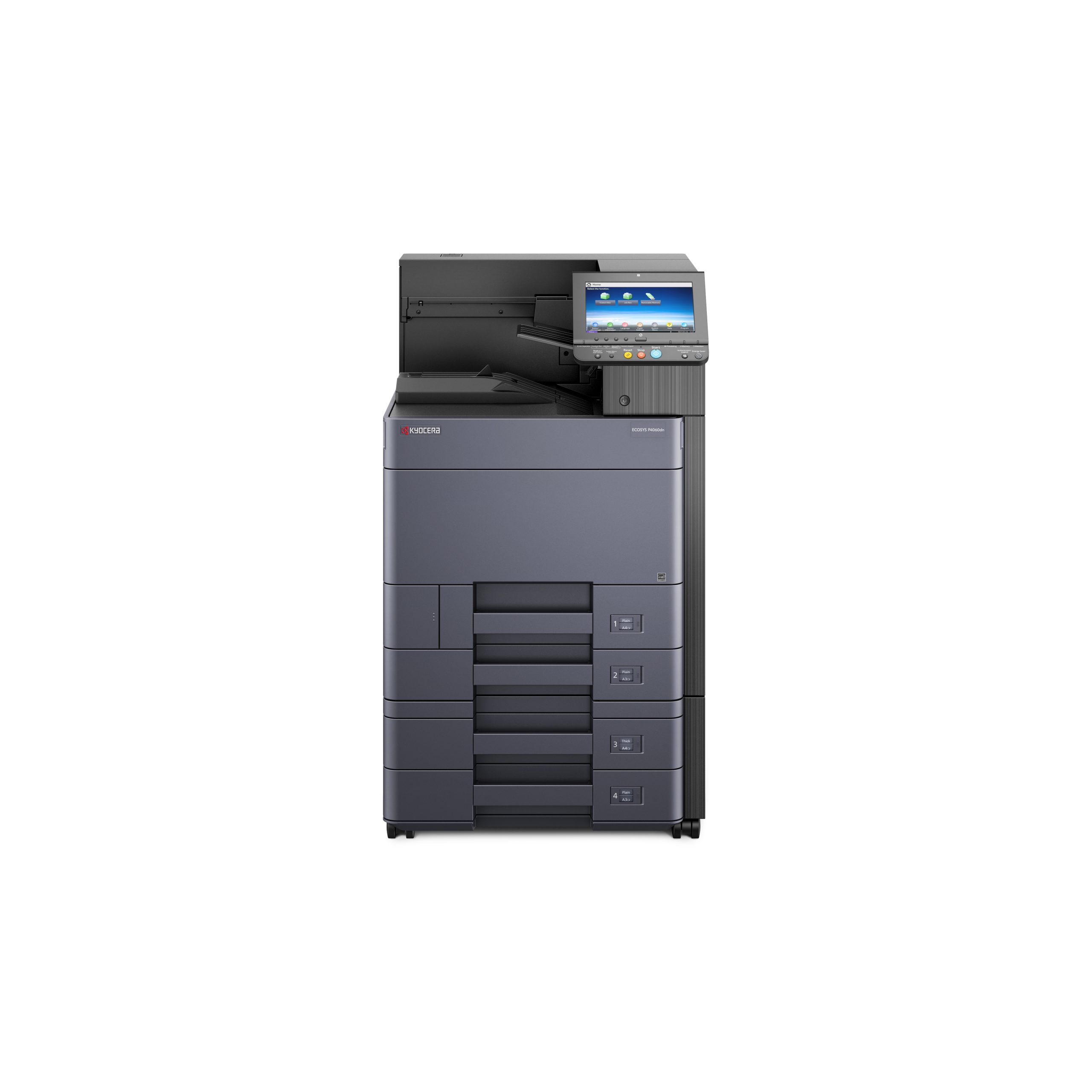 KYOCERA ECOSYS SFP P4060DN A3 MONO LASER, 60PPM A4, 22PPM A3, 1200DPI, DUPLEX, 2YR ONSITE - Image 5