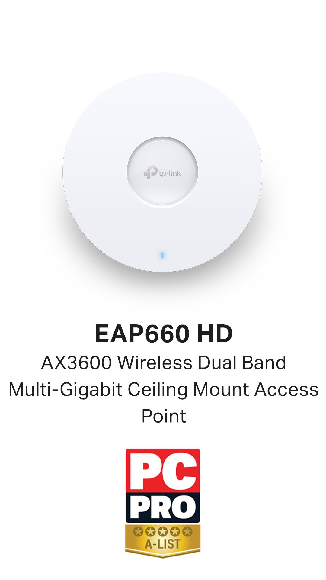 TP-Link EAP660 HD Omada AX3600 Wireless Dual Band Multi-Gigabit Ceiling Mount Access Point, 2402Mbps @ 5GHz POE+, SNMP, MU-MIMO, QoS, Mountable - Image 6
