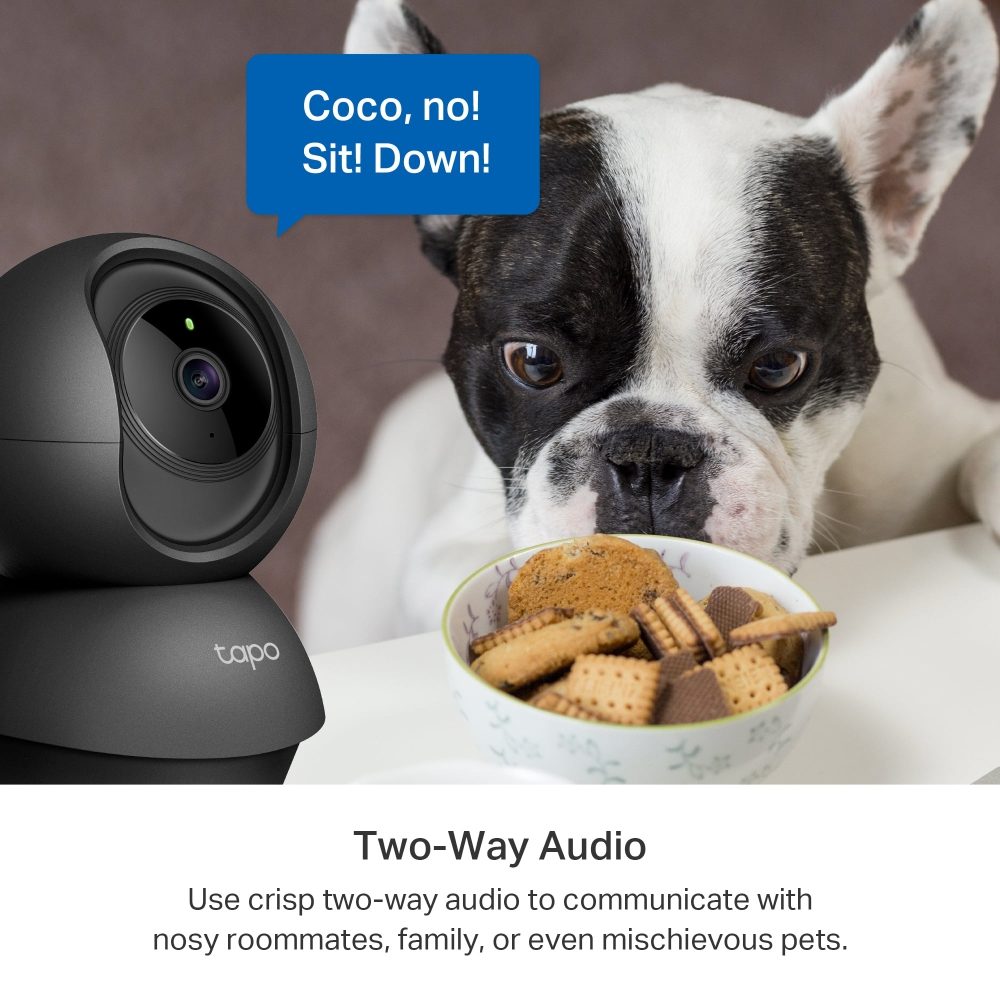 TP-Link Tapo C211 Pan/Tilt Home Security Wi-Fi Camera, 2K 3MP, 2-Way Audio, Night Vision up to 30 Ft, Privacy Zone - Image 3