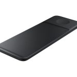 Samsung Wireless Charger Trio Pad – Charges Phone, Watch, Buds, Black, 1yr (EP-P6300TBEGAU)