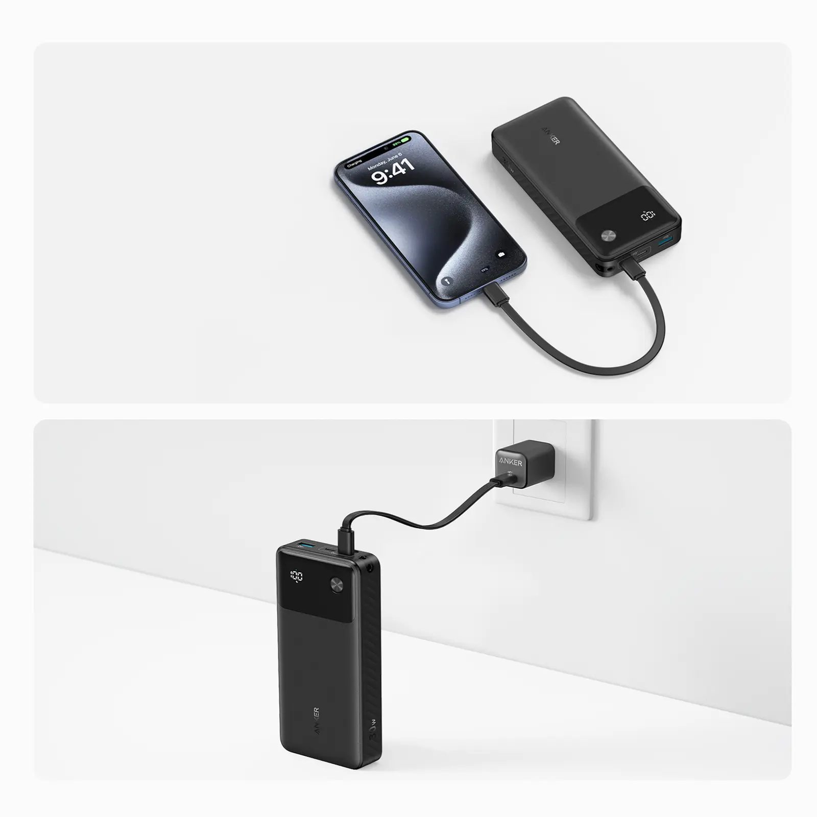 ANKER 20K 30W POWER BANK (BLACK) - Image 4