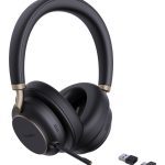 Yealink Wireless (bh76 Plus) Ms Anc Stereo Headset, Black, Usb-c Native, C To A Dongle (1208707)